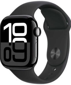 アップル アップル Apple Watch Series 10(GPSモデル)- 42mmジェットブラックアルミニウムケースとブラックスポーツバンド - M/L MWWF3JA MWWF3JA