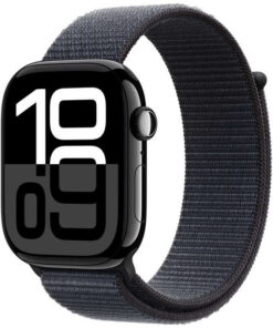 アップル アップル Apple Watch Series 10(GPSモデル)- 46mmジェットブラックアルミニウムケースとインクスポーツループ MWWR3JA MWWR3JA
