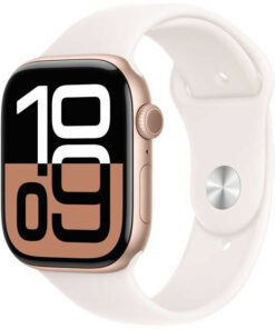 アップル アップル Apple Watch Series 10(GPSモデル)- 46mmローズゴールドアルミニウムケースとライトブラッシュスポーツバンド - S/M MWWT3JA MWWT3JA