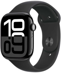 アップル アップル Apple Watch Series 10(GPS ＋ Cellularモデル)- 46mmジェットブラックアルミニウムケースとブラックスポーツバンド - M/L MWY43JA MWY43JA