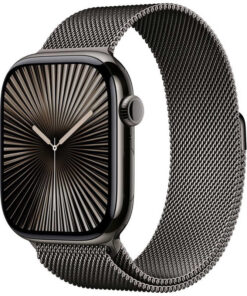 アップル アップル Apple Watch Series 10(GPS ＋ Cellularモデル)- 46mmスレートチタニウムケースとスレートミラネーゼループ - M/L MWYW3JA MWYW3JA